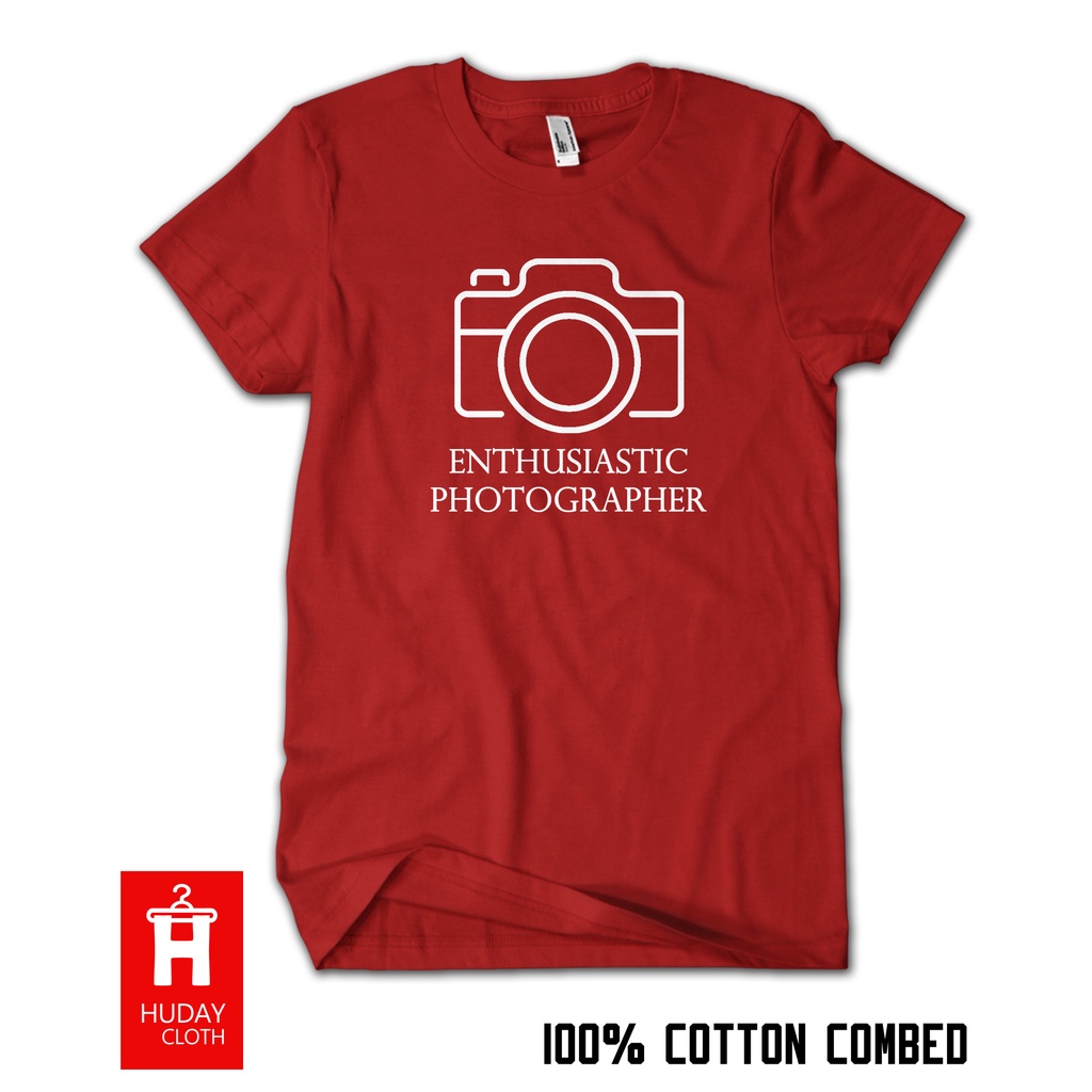 KAOS FOTOGRAFI PHOTOGRAPHER KAMERA ENTHUSIASTIC PHOTOGRAPHER