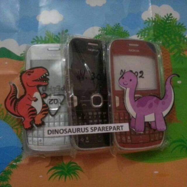 Casing Housing Nokia N302 Asha 302 Fullset