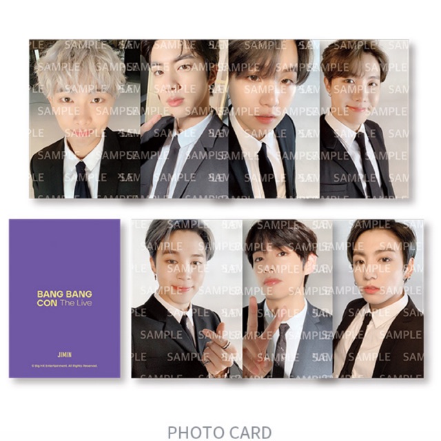 SHARING PHOTOCARD BTS FESTA PORTABLE CHARGER