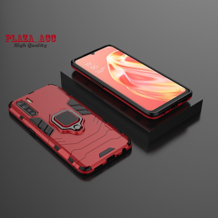 Case Oppo Reno 3 - Casing Oppo Reno 3 Case Armor Ring Cover