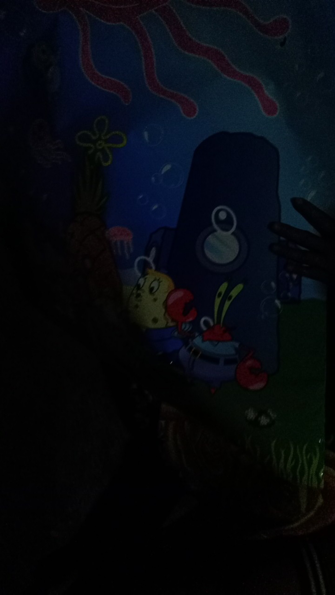 Sticker Kulkas 1 Pintu Dan 2 Pintu Spongebob