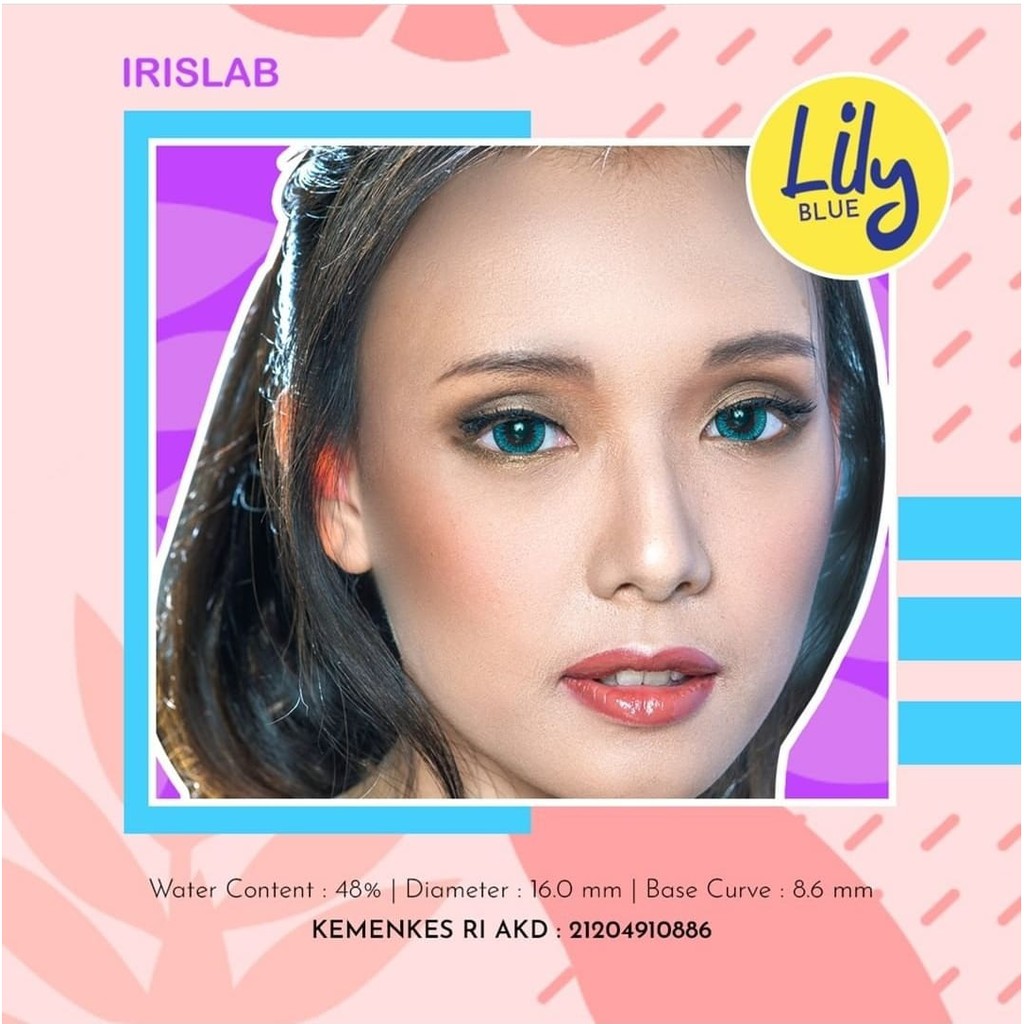 SOFTLENS LILY by IRISLAB BIG EYES 16MM NORMAL GRATIS TEMPAT SOFLEN