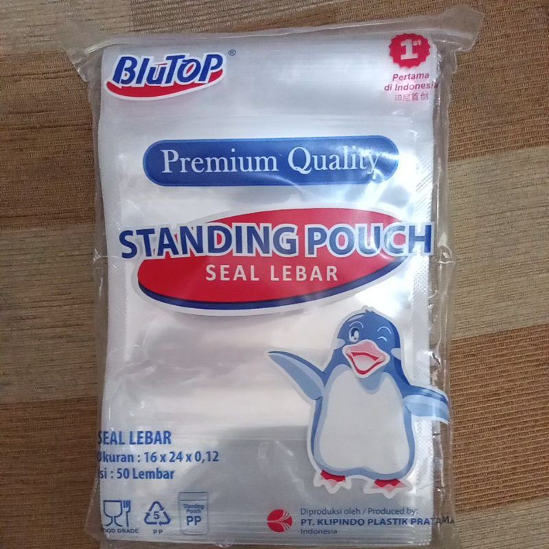 Standing pouch 16x24