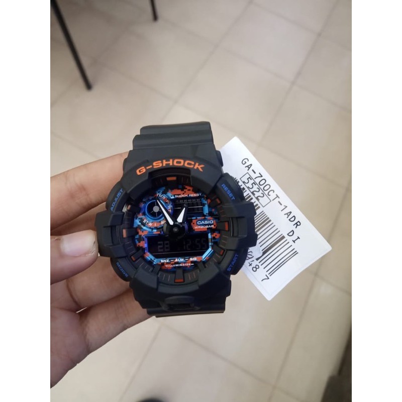 Jam Tangan Casio G Shock GA-700CT-1ADR Original