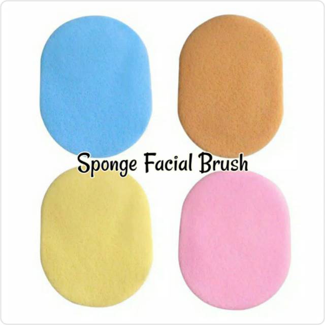 Spons cuci muka / facial brush sponge