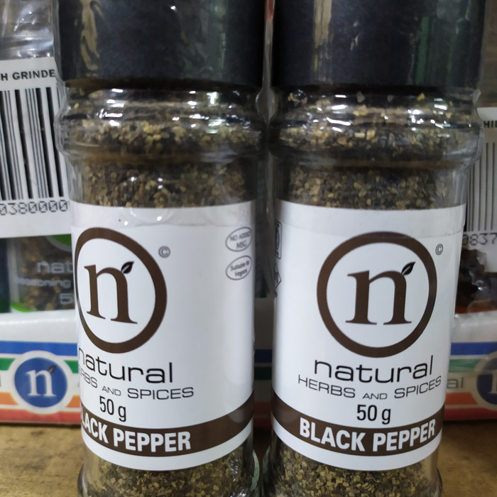 

Natural Black Pepper Herbs & Spices 50gram