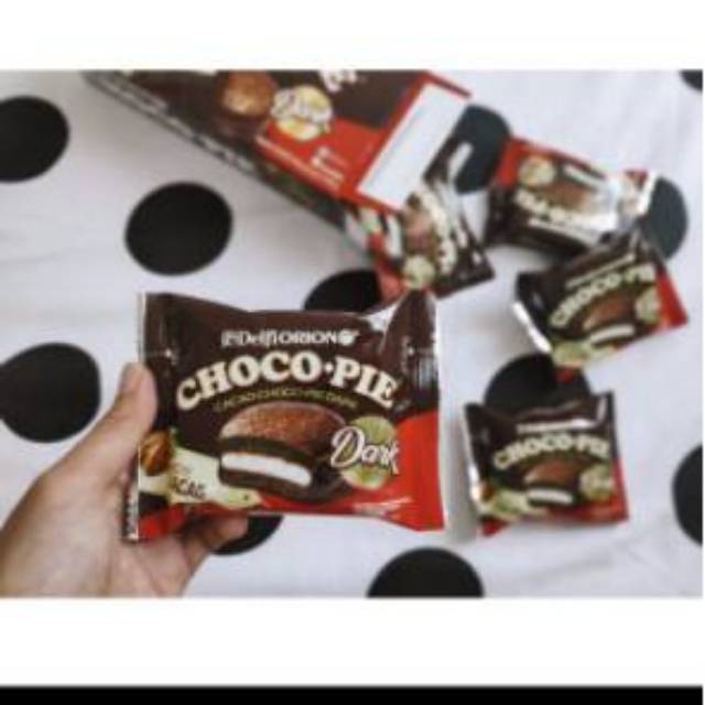 DELFI ORION CHOCO PIE  dark 180gr isi 6 Pack