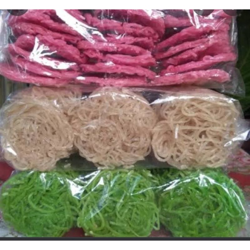 

Rangining isi 30 pcs, rangining tepung beras khas bogor