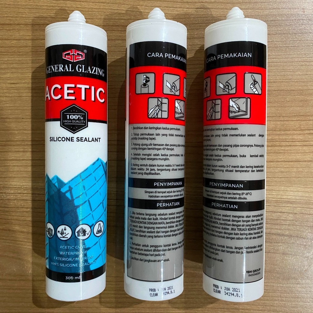 

BEST SELLER LEM KACA SILIKON NETRAL GG SILICONE SEALANT NEUTRAL GENERAL GLAZING