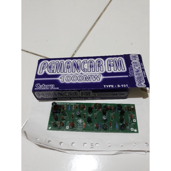 Kit pemancar Radio FM 5W S 151