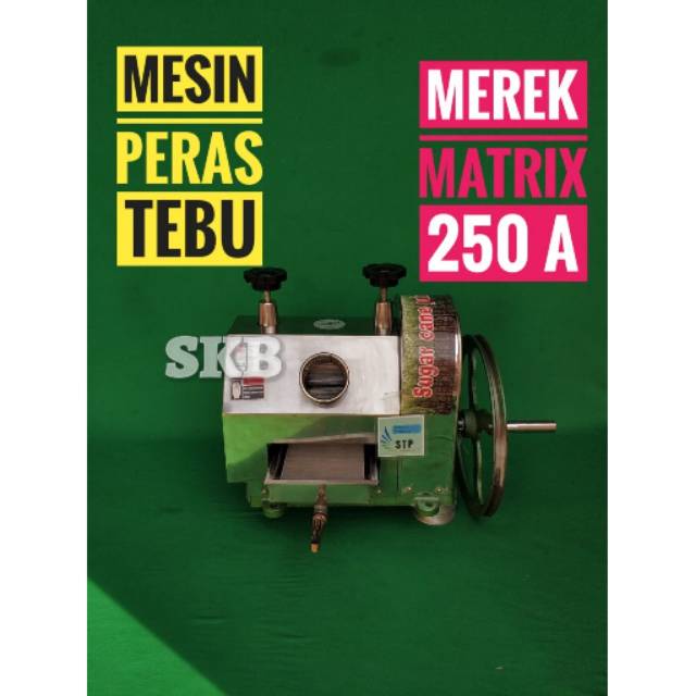 Mesin peras tebu MTX 250A matrix