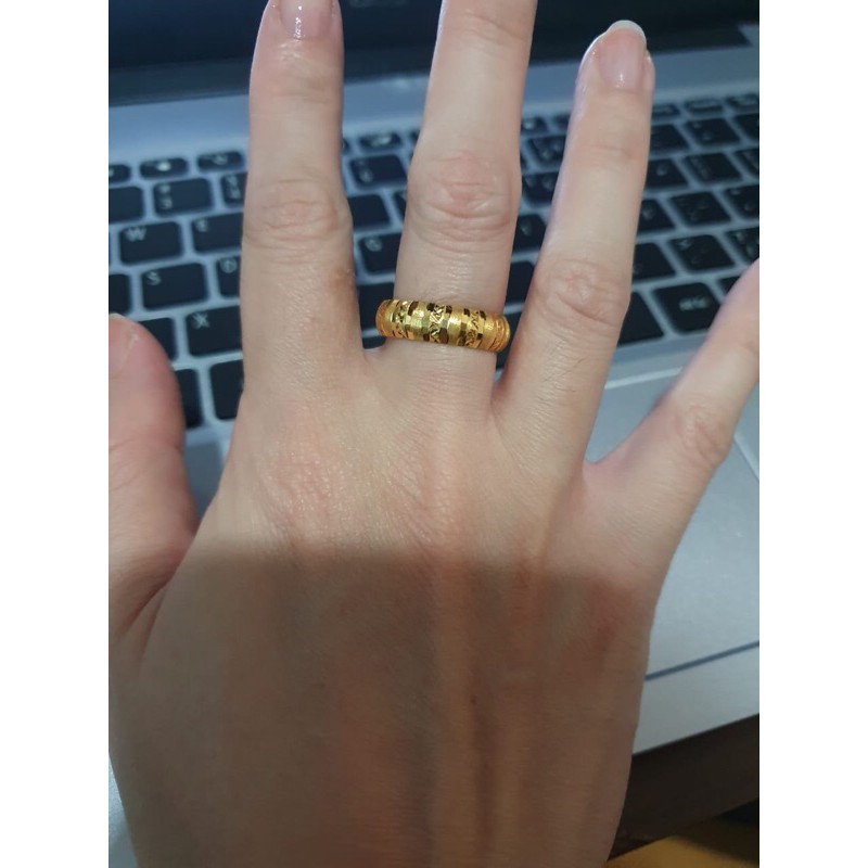 Cincin Emas Love Big elegant kadar 700