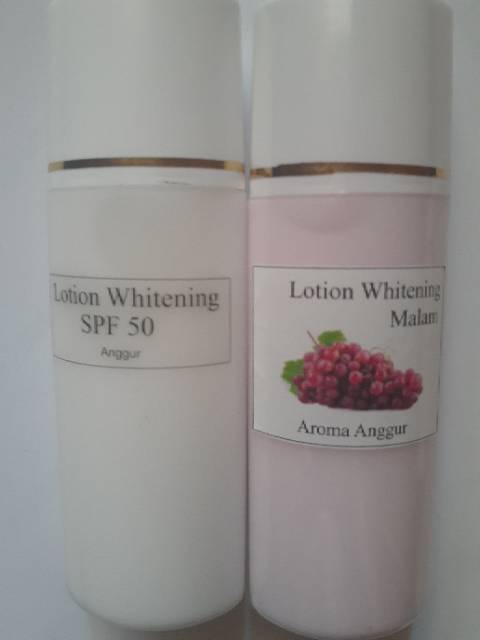 ( isi 2 ) lotion whitening siang + malam