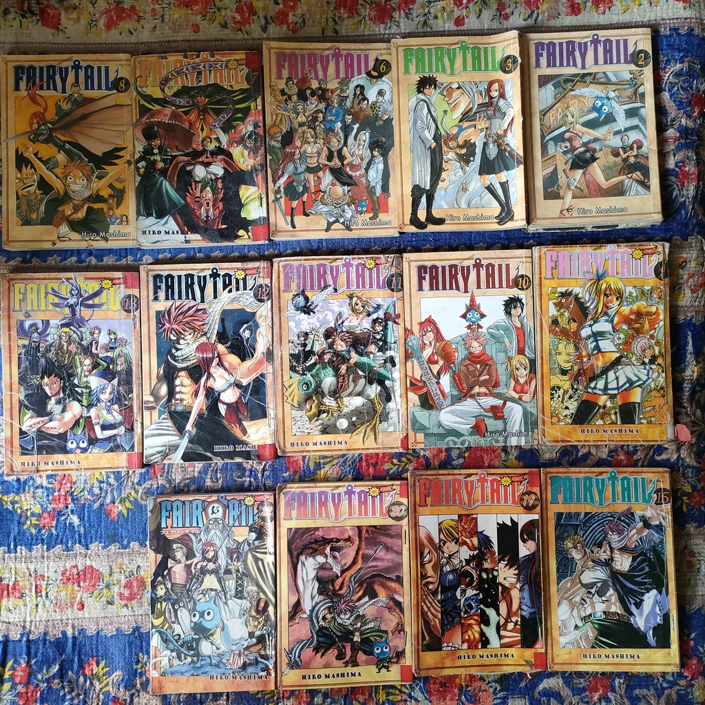 KOMIK SET FAIRY TAIL SUPERCOPY - HIRO MASHIMA