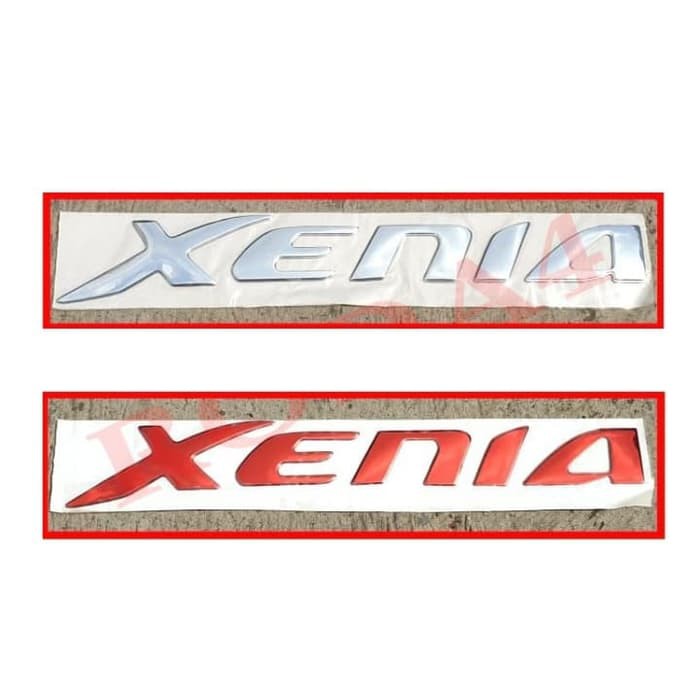 Update 2019 emblem XENIA kap mesin engine hood great xenia Limited