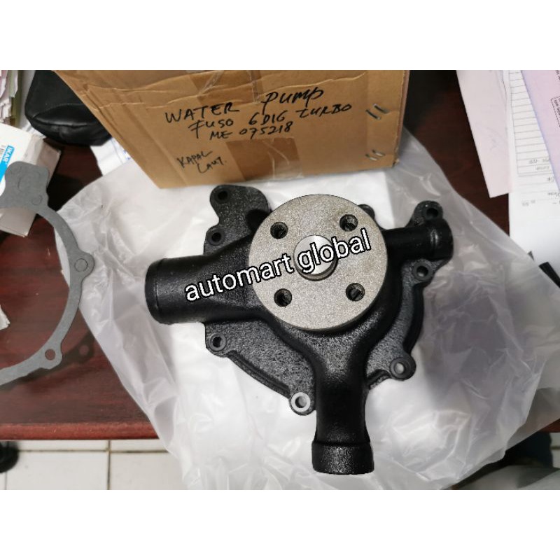 water pump pompa air fuso 6d16t turbo me-075218