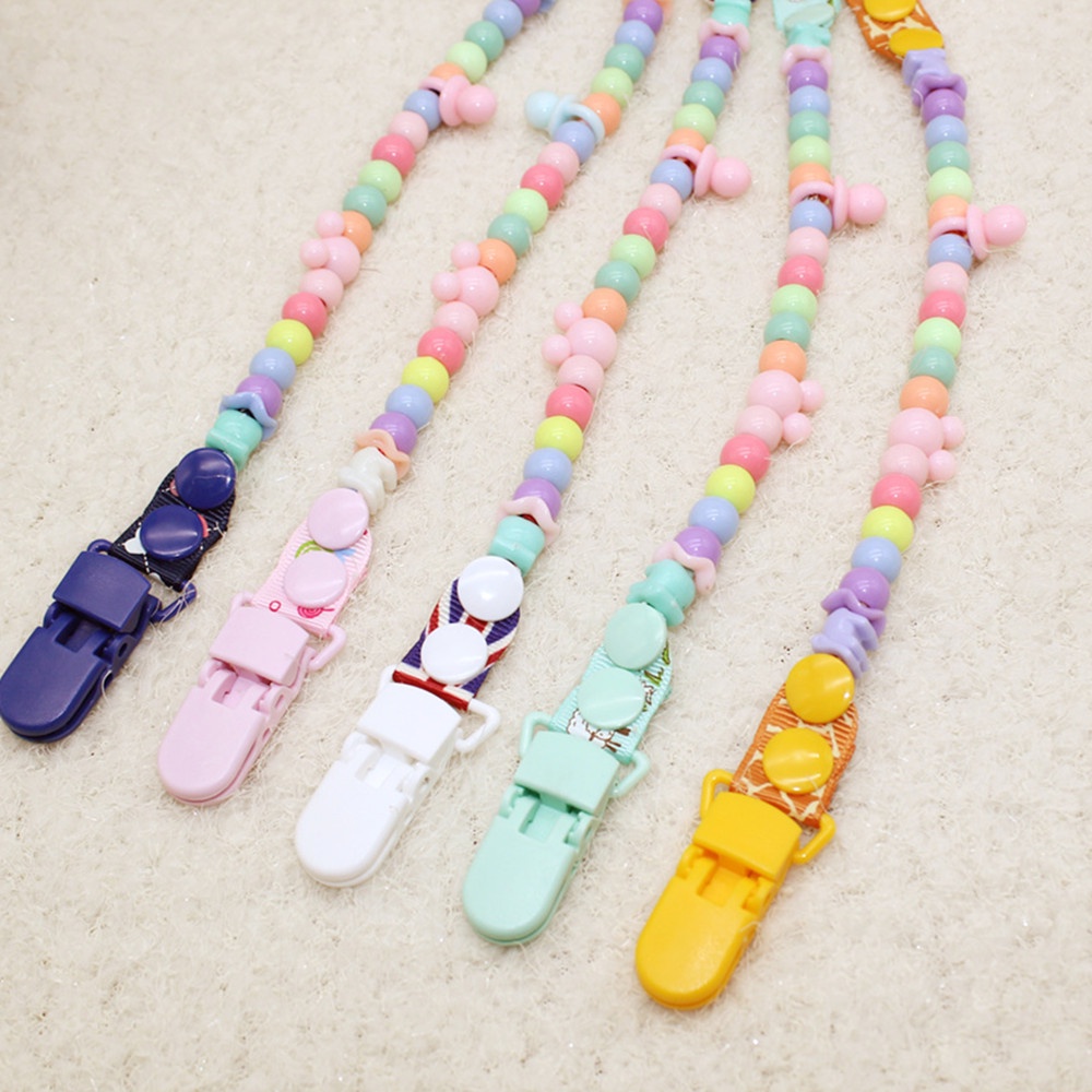 AIKOKY Tali empeng bayi kalung Pacifier clip BPA Free