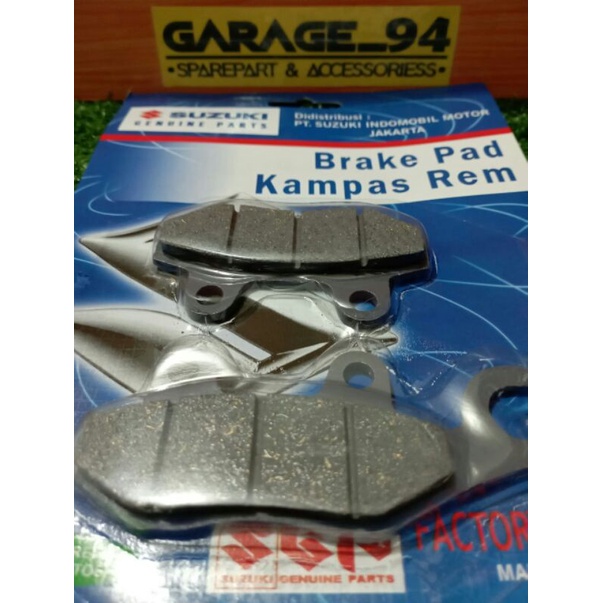 DISCPAD DISPAD DISC PAD KAMPAS KANPAS KANVAS REM CAKRAM DEPAN SUZUKI SMASH TITAN LAMA REVO SHOGUN 11