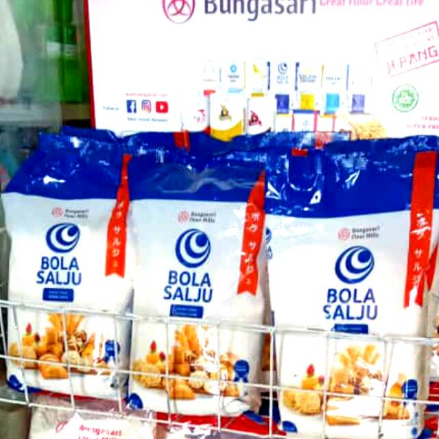 

Terigu Bola Salju Kemasan 1kg