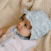Aubreyshome Bohopanna Topi Anak Bayi - Ruffle Bonet-1