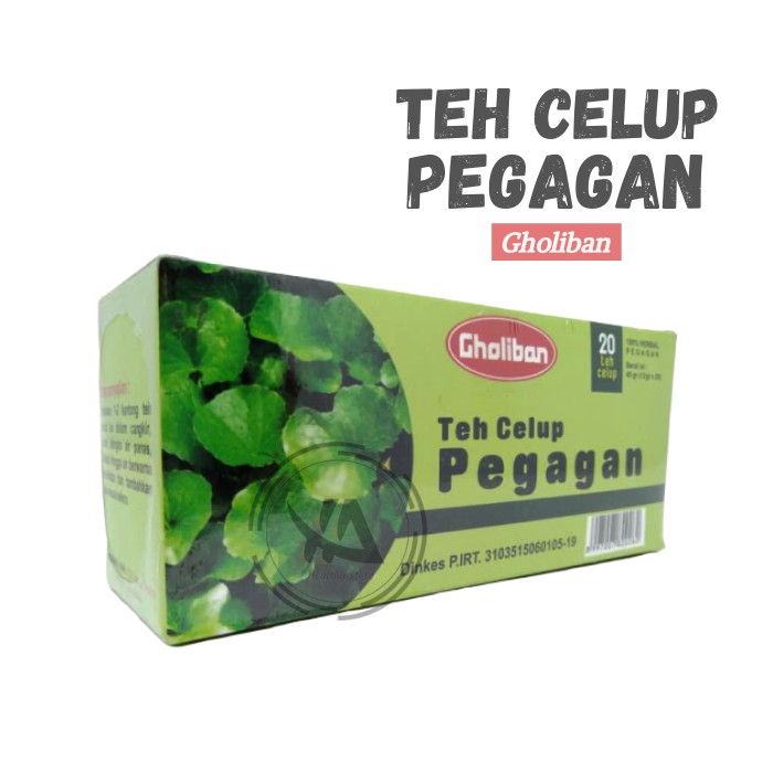 

Teh Pegagan (Gholiban) / Teh Celup Herbal Pegagan isi 20 #YA89