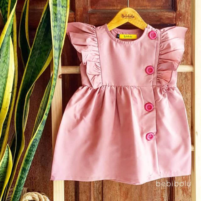 Bebibolu | Ruffon Dress Pink