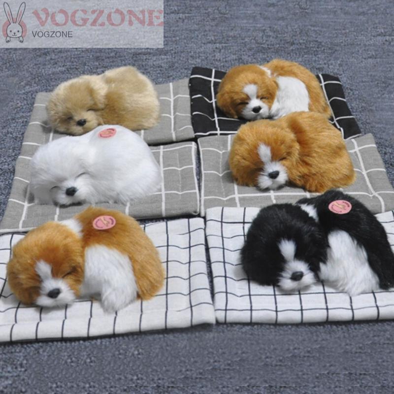 sleeping dog soft toy