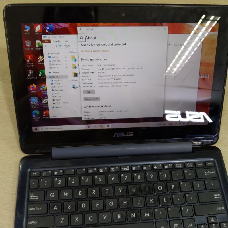 LAPTOP LEPTOP SECOND SEKEN ASUS X453M TERMURAH TERBAGUS