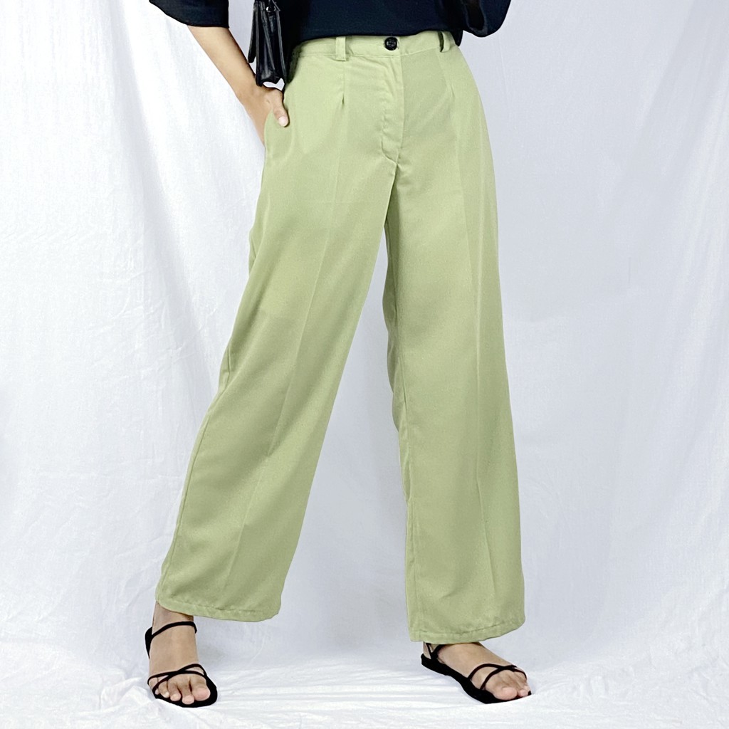 YOONA KULOT / KULOT RAYON HAWAI HIGHWAIST KANCING PREMIUM / celana kulot yuka kulot / yuna pants kulot