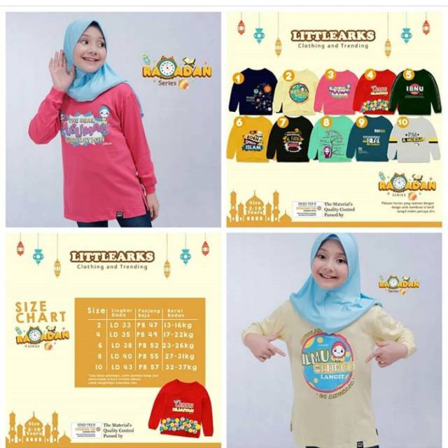 KAOS ANAK EDUKASI MUSLIM