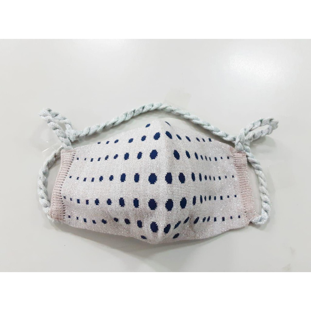 Masker Batik Premium bahan 2 rangkap tali telinga, tali hijab