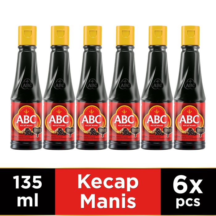 

Fe0Ggg Abc Kecap Manis 135 Ml - Multi Pack 6 Pcs 75djbfv