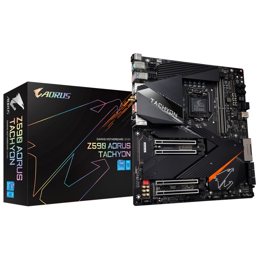 Motherboard Gigabyte Z590 Aorus Tachyon (LGA1200, Z590,DDR4, USB3.2)