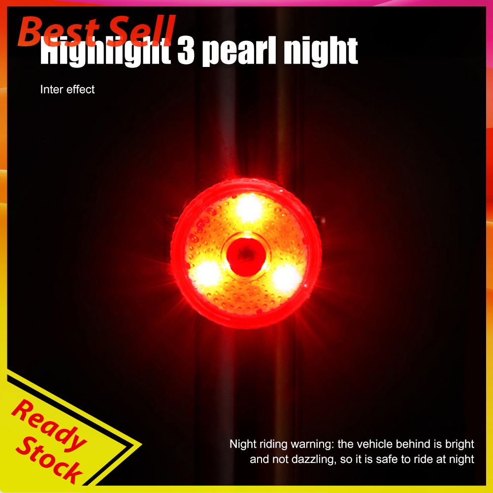 Bike LED USB Rechargeable Headlight Taillight Set Bicycle Front Back Light