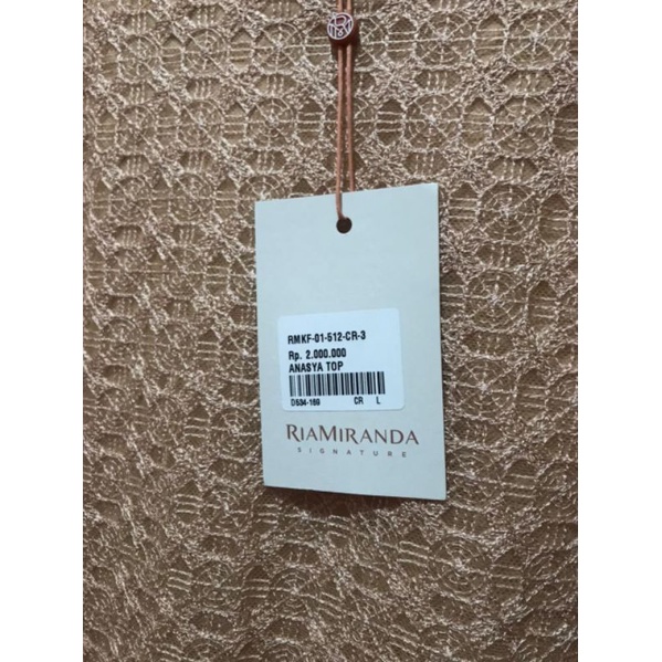 RIA MIRANDA ANASYA TOP NEW size L sale