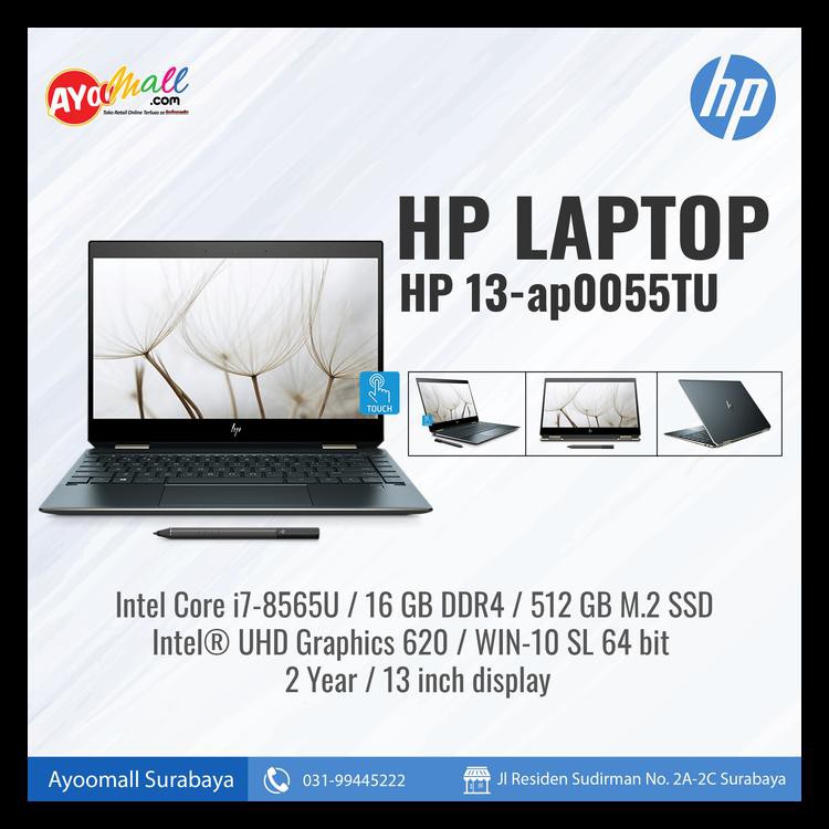 Terlaris Hp Spectre X360 13-Ap0055Tu Core I7 - Blue Promo Barang Murah
