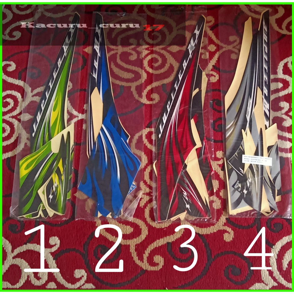 Stiker Jupiter MX OLD / MX Lama 2009-2010