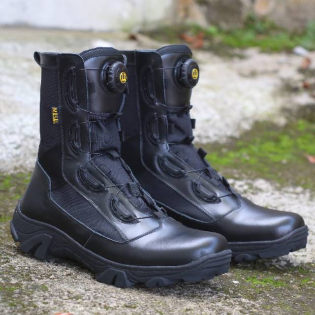  Sepatu  Tactical Tali  Putar Misil Python Max bukan 