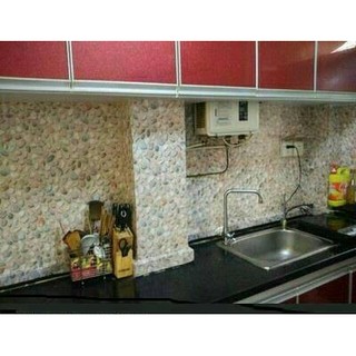Wallpaper Sticker Panjang 10 meter x Lebar 45 cm Batu Wallpaper Sticker Panjang 10 meter x Lebar 45 cm Batu