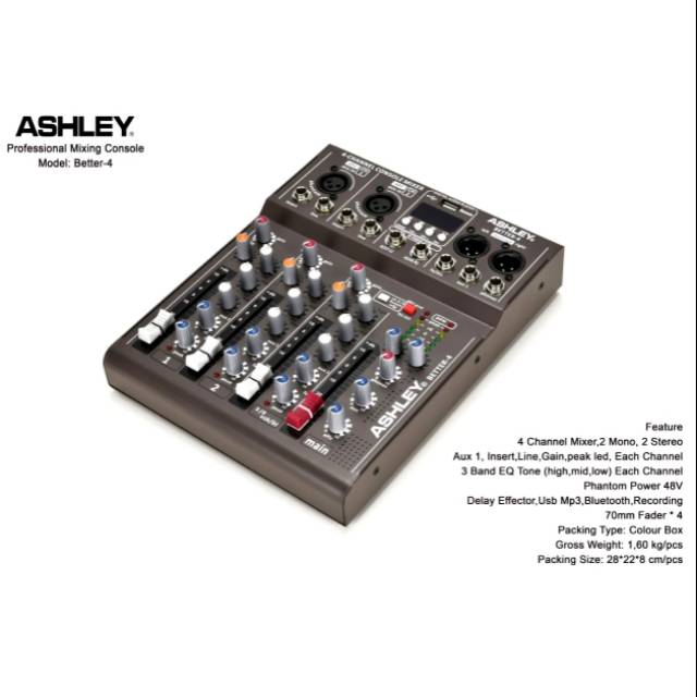 Mixer Audio Ashley better 4