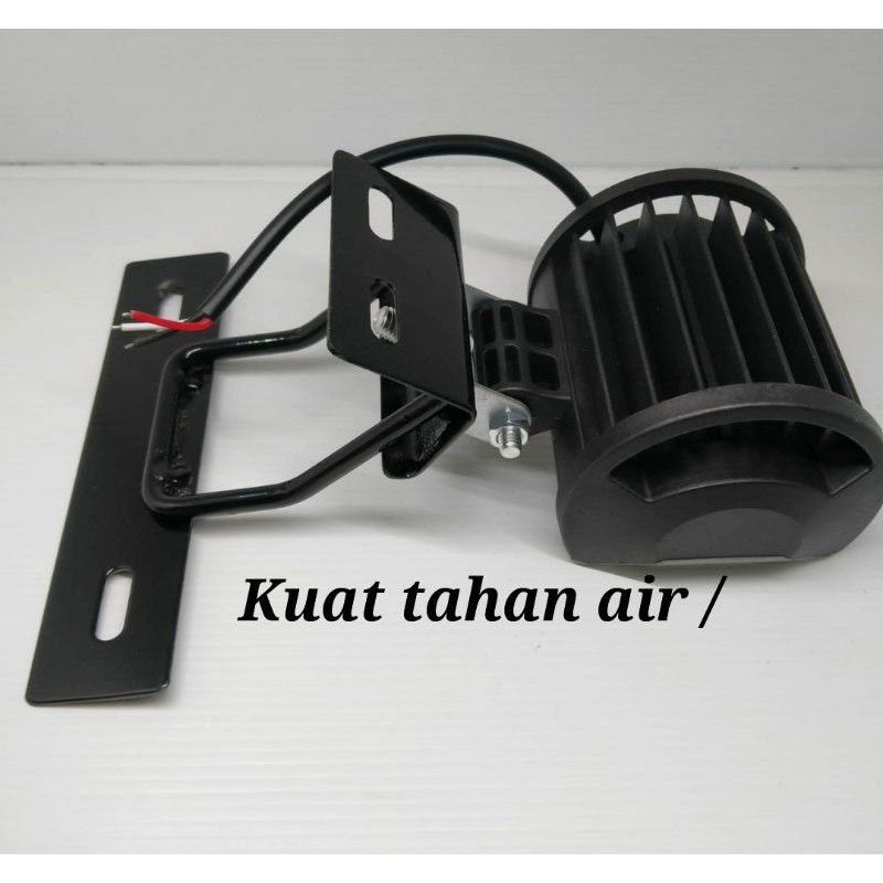 paket lampu rx king breket plat Rx king + lampu 6 mata 3 mode