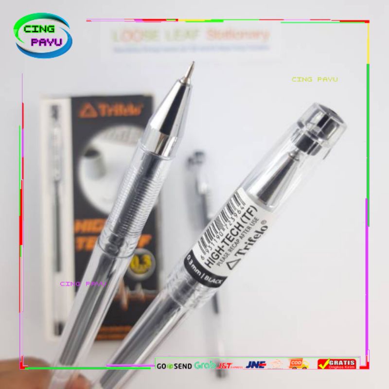 

Pulpen Hitech High Tech Trifelo 0,3 MM TF-1190 High Quality 1 PCS - Pulpen Hitech Ori