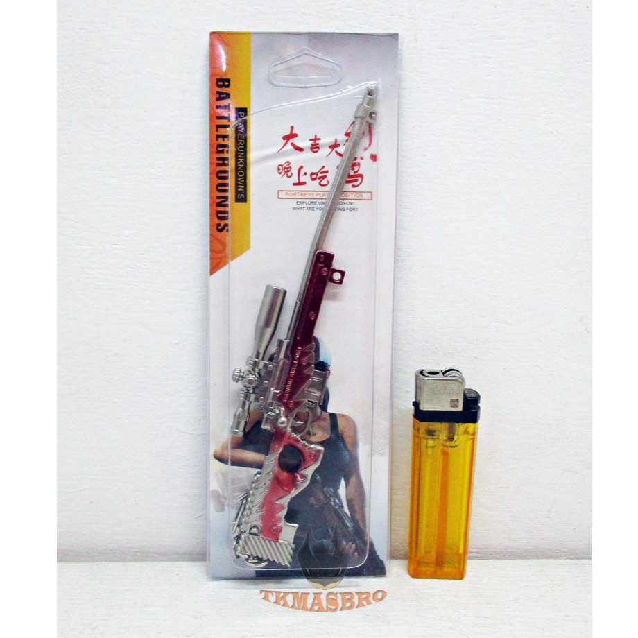 Gantungan Kunci PUBG Sniper Rifle AWM Skin Sultan Shopee Indonesia