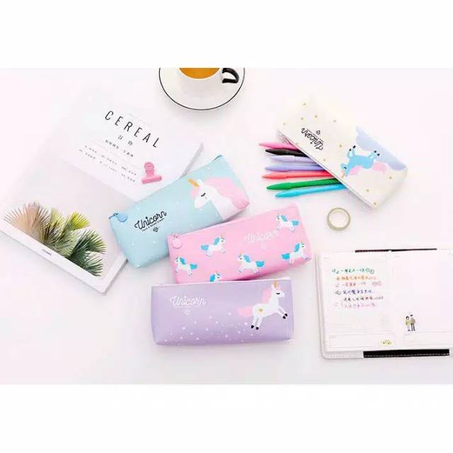 

Kotak Pensil Pulpen Unicorn Dream / Tempat Alat Tulis Anak / Pencil Case