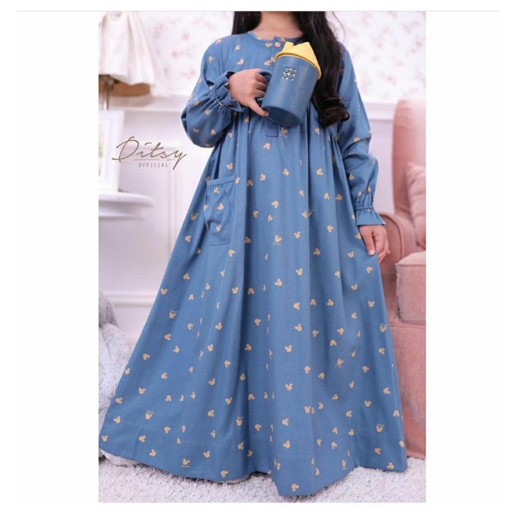 Ditsy little mickey denim size 3