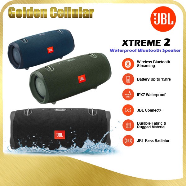 JBL EXTREME 2 / Xtreme 2 Bluetooth Portable Speaker Garansi Resmi IMS