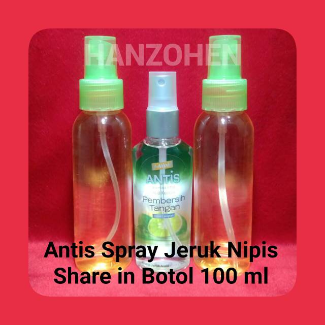 Antis spray 100 ml (share in botol)