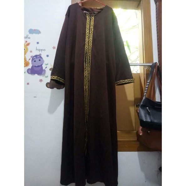 abaya renda  preloved / abaya turki preloved second
