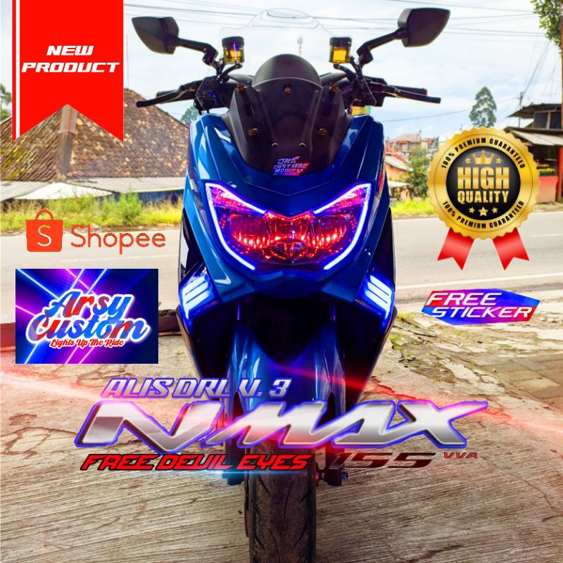 LAMPU ALIS NMAX OLD V3 LAMPU ALIS LED SENJA VARIASI