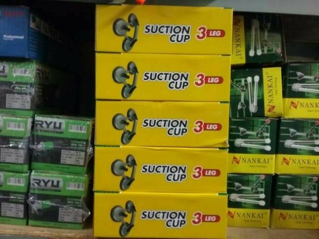 KOP KACA KAKI 3 SELLERY KAKI 3 SUCTION CUP SELLERY 3 LEG